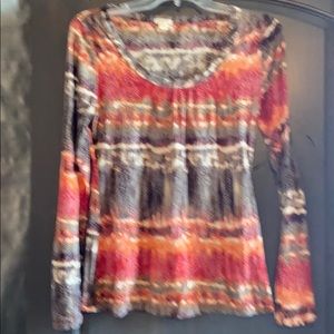 Maurices Earthy Color Long Sleeve Top